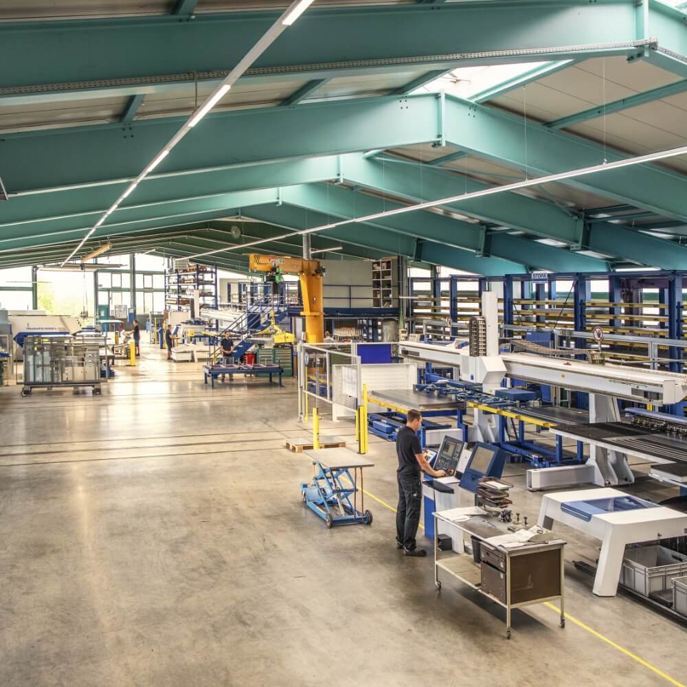 Schimscha Produktionshalle
